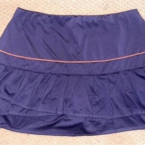 Lucky in Love Purple Mini Skirt
